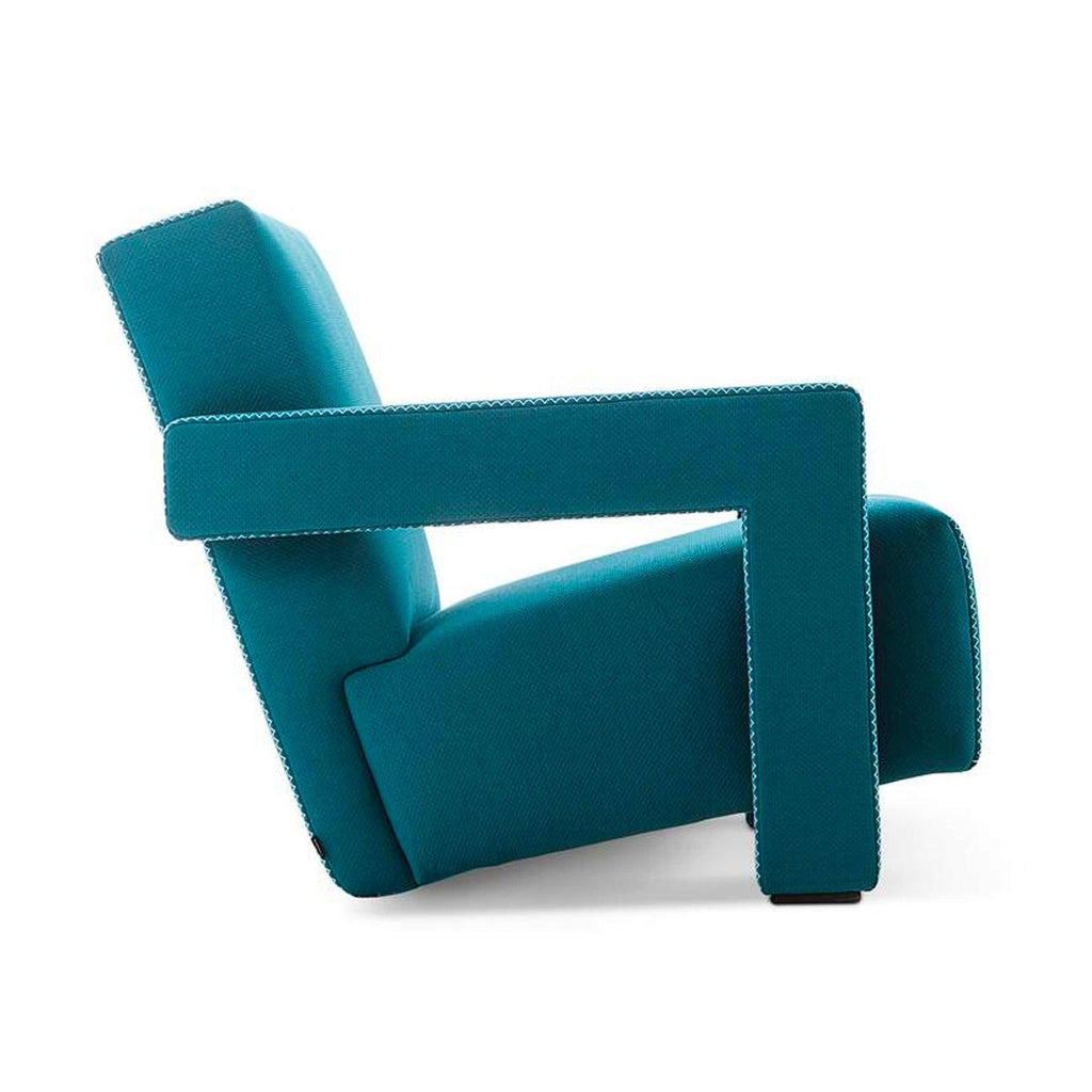 Fauteuil Utrecht de Gerrit Thomas Rietveld - Cassina-Bleu-The Woods Gallery