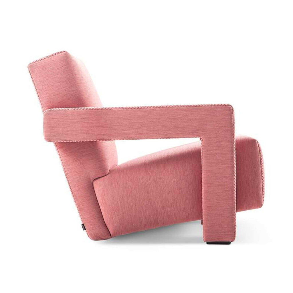 Fauteuil Utrecht de Gerrit Thomas Rietveld - Cassina-Rouge-The Woods Gallery