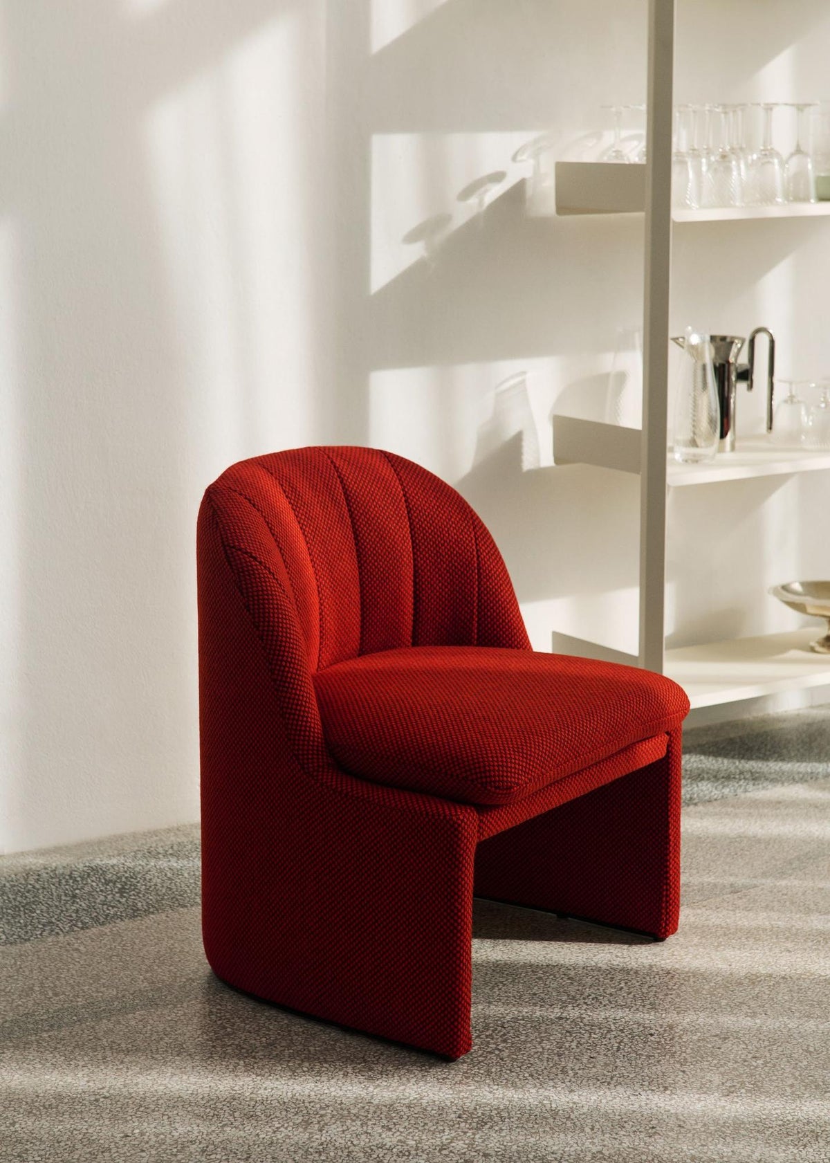 Fauteuil club Loafer SC107 de Space Copenhagen - &amp;Tradition-Tissu groupe 1-The Woods Gallery