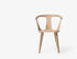 Fauteuil de table In Between SK1 de Sami Kallio - &Tradition-Chêne huilé-Coque nue, sans revêtement-The Woods Gallery