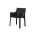 Fauteuil en cuir CAB 413 par Mario Bellini - Cassina-Noir-The Woods Gallery