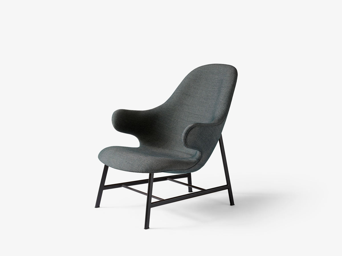 Fauteuil lounge Catch JH13 de Jaime Hayon - &amp;Tradition-Base tube plat-Tissu groupe 1-The Woods Gallery