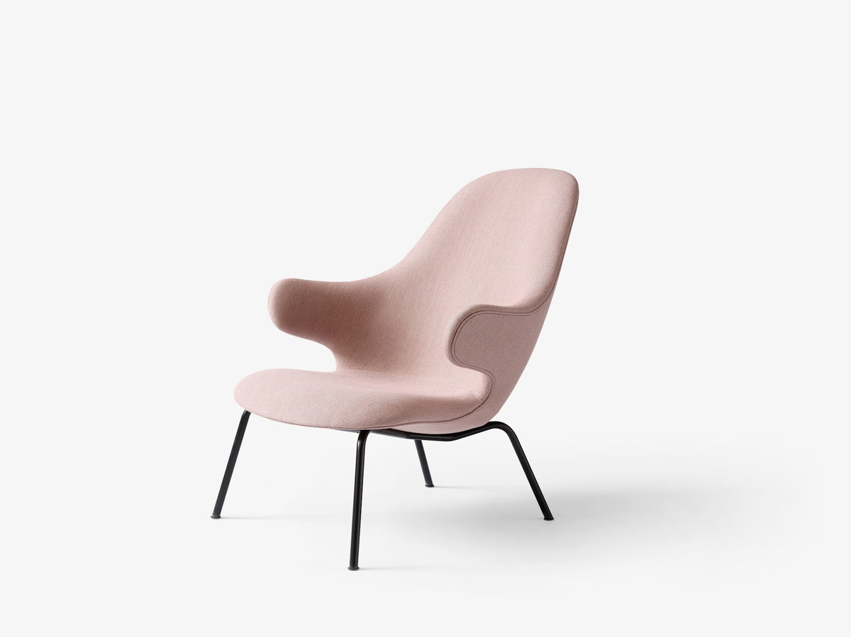 Fauteuil lounge Catch JH13 de Jaime Hayon - &amp;Tradition-Base tube plat-Tissu groupe 1-The Woods Gallery