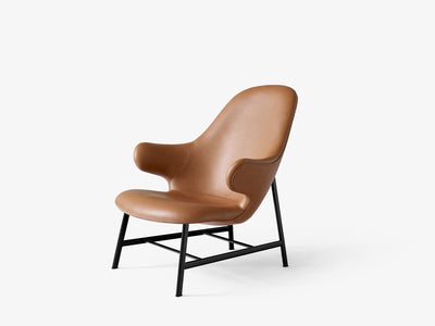 Fauteuil lounge Catch JH13 de Jaime Hayon - &Tradition-Base tube plat-Tissu groupe 1-The Woods Gallery
