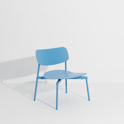 Fauteuil lounge Fromme de Tom Chung - Petite Friture-Bleu Ciel-The Woods Gallery