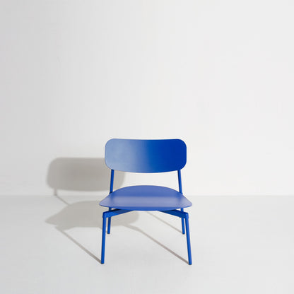 Fauteuil lounge Fromme de Tom Chung - Petite Friture-Bleu-The Woods Gallery