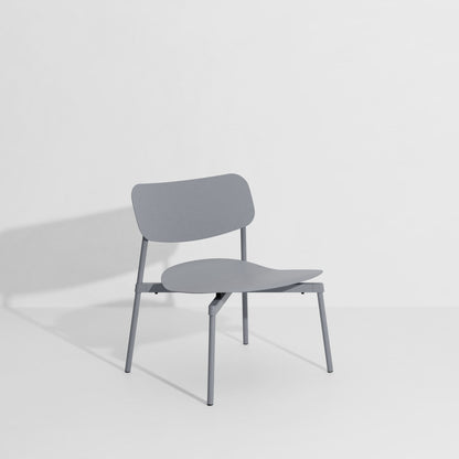 Fauteuil lounge Fromme de Tom Chung - Petite Friture-Gris pierre-The Woods Gallery