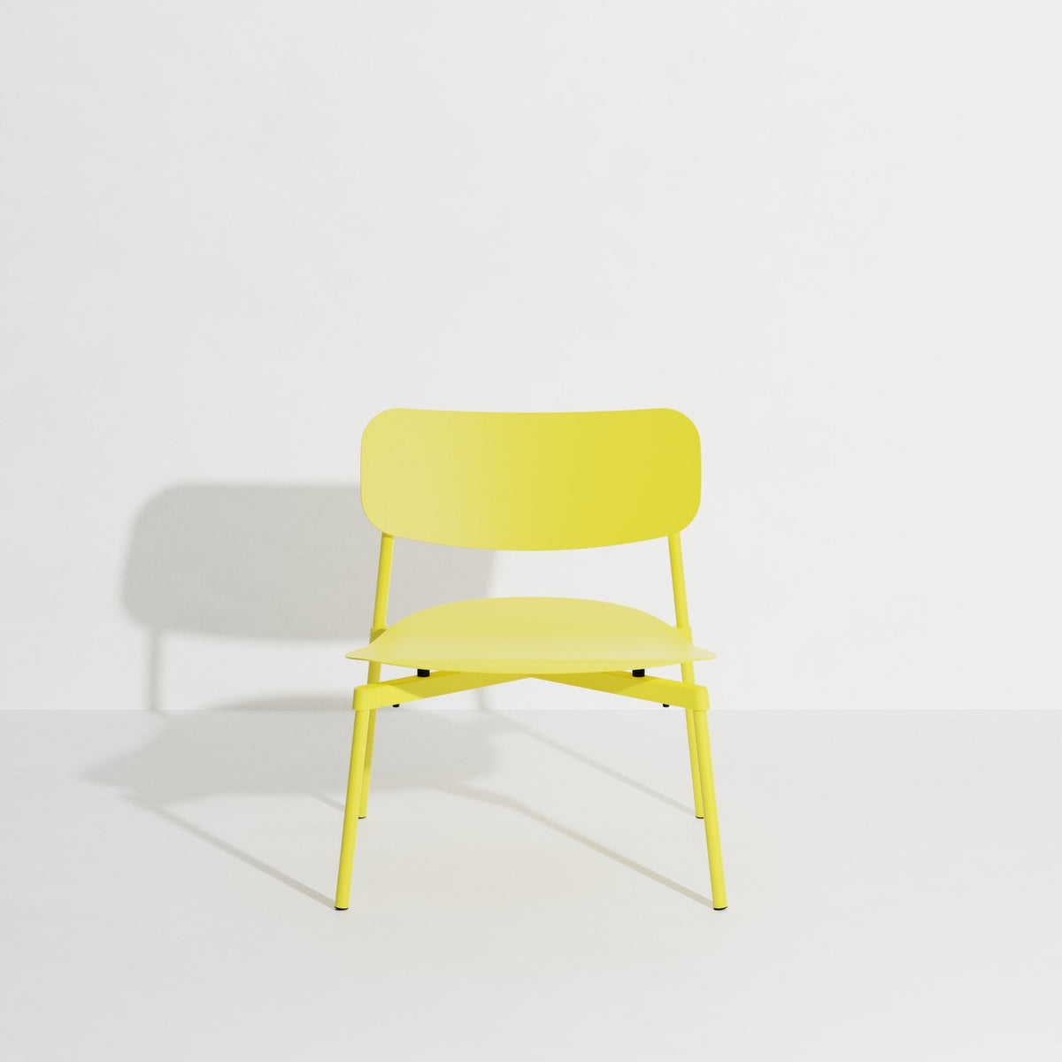 Fauteuil lounge Fromme de Tom Chung - Petite Friture-Jaune-The Woods Gallery