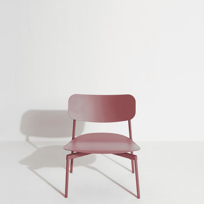 Fauteuil lounge Fromme de Tom Chung - Petite Friture-Rouge-Brun-The Woods Gallery