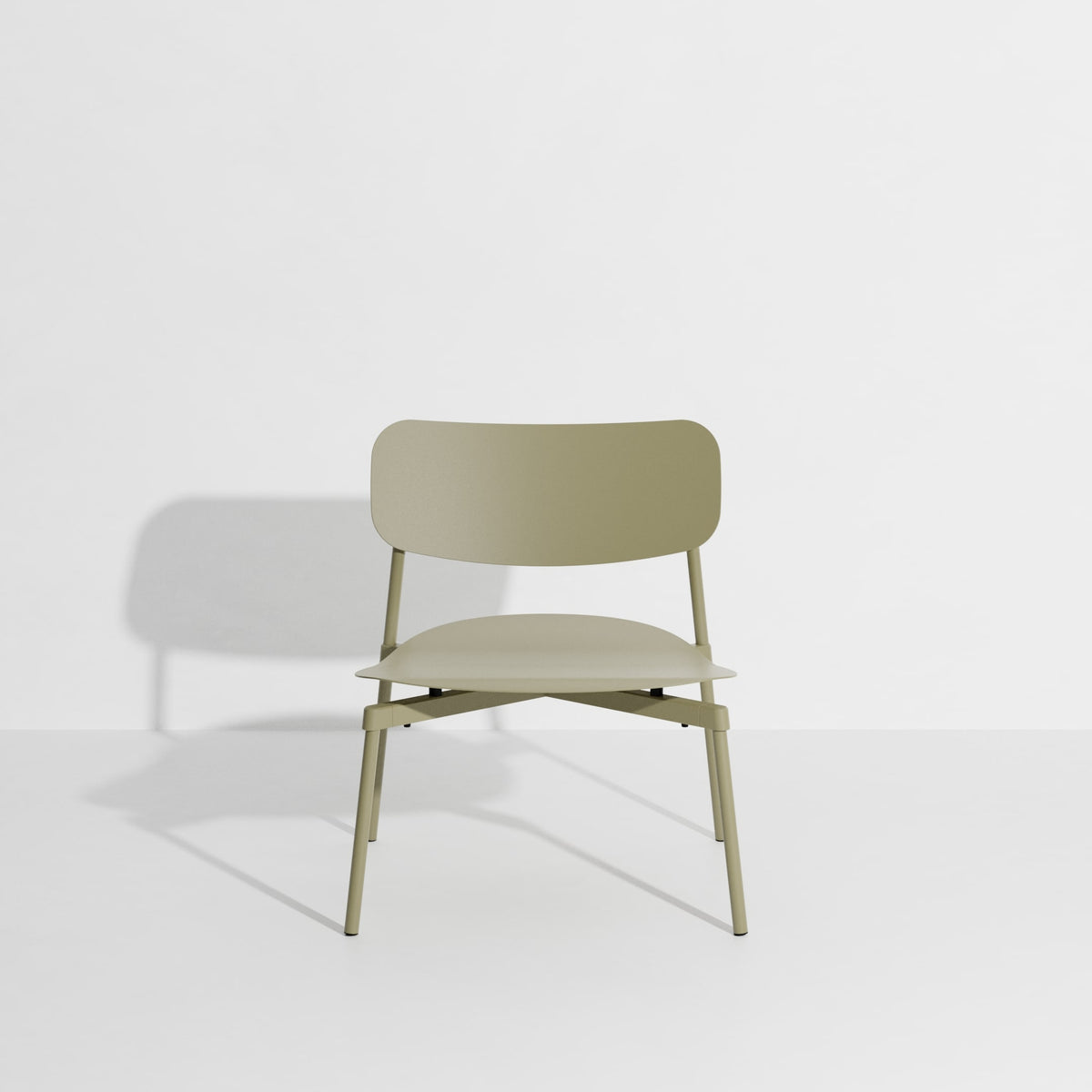Fauteuil lounge Fromme de Tom Chung - Petite Friture-Vert jade-The Woods Gallery