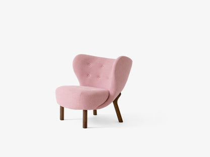 Fauteuil lounge Little Petra VB1 de Viggo Boesen - &amp;Tradition-Chêne huilé-Tissu groupe 2-The Woods Gallery