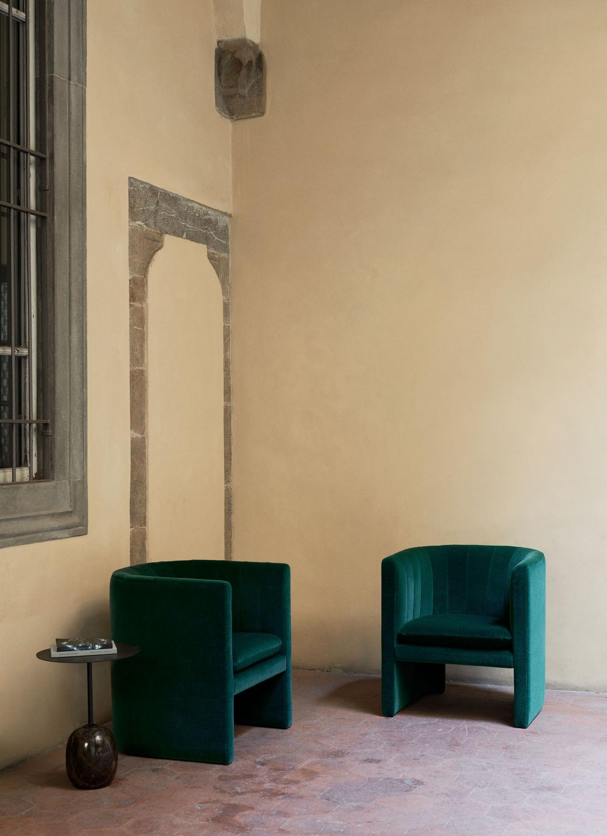 Fauteuil lounge Loafer SC23 de Space Copenhagen - &amp;Tradition-Tissu groupe 1-The Woods Gallery