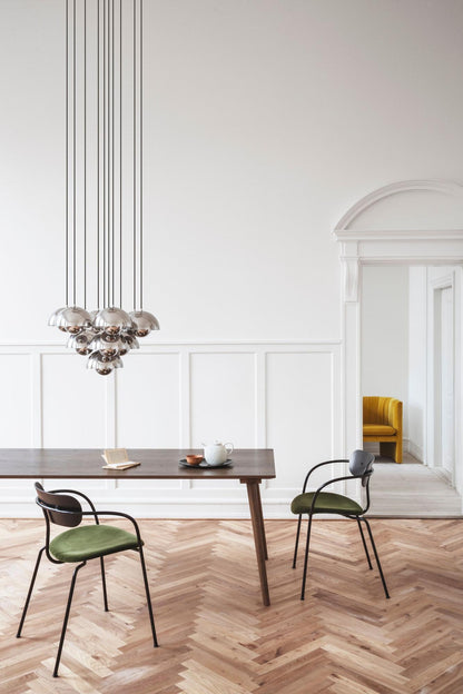 Fauteuil lounge Loafer SC23 de Space Copenhagen - &amp;Tradition-Tissu groupe 1-The Woods Gallery