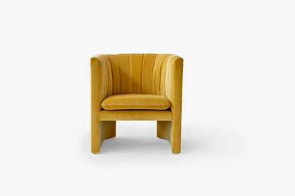 Fauteuil lounge Loafer SC23 de Space Copenhagen - &amp;Tradition-Tissu groupe 1-The Woods Gallery