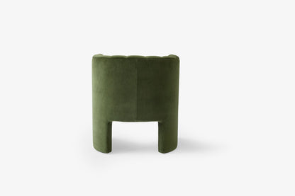 Fauteuil lounge Loafer SC23 de Space Copenhagen - &amp;Tradition-Tissu groupe 1-The Woods Gallery
