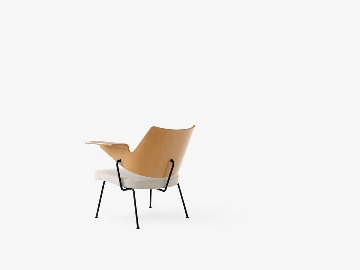 Fauteuil lounge RFH RD8 de Robin Day - &amp;Tradition-Tissu groupe 1-The Woods Gallery