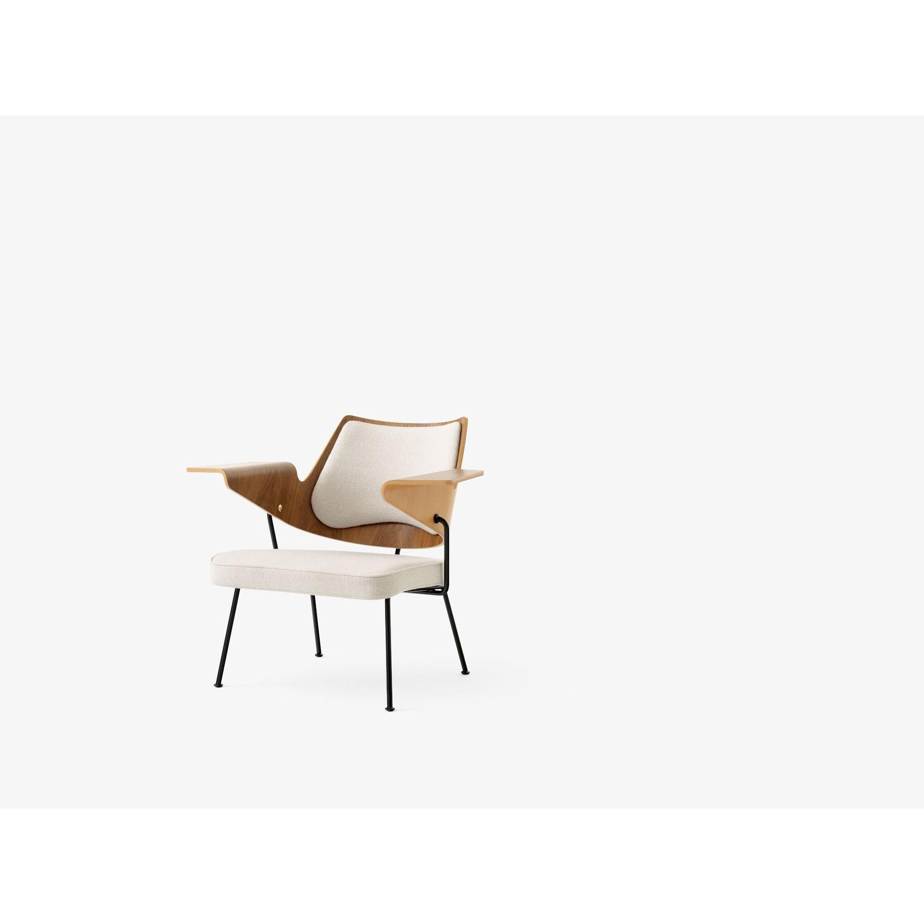 Fauteuil lounge RFH RD8 de Robin Day - &Tradition-Tissu groupe 3-The Woods Gallery