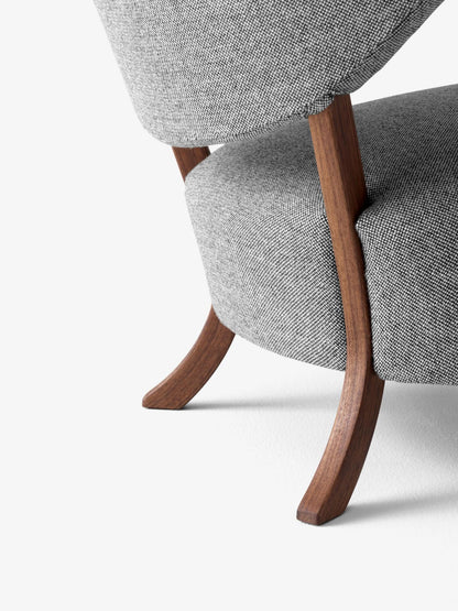 Fauteuil lounge Wulff ATD2 de Jørgen Wolff - &amp;Tradition-Chêne huilé-Tissu groupe 1-The Woods Gallery