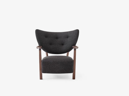 Fauteuil lounge Wulff ATD2 de Jørgen Wolff - &amp;Tradition-Noyer huilé-Tissu groupe 3-The Woods Gallery