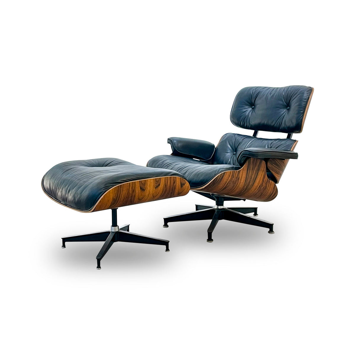 Fauteuil lounge chair de Charles &amp; Ray Eames - Herman Miller - Vintage circa 1970-The Woods Gallery