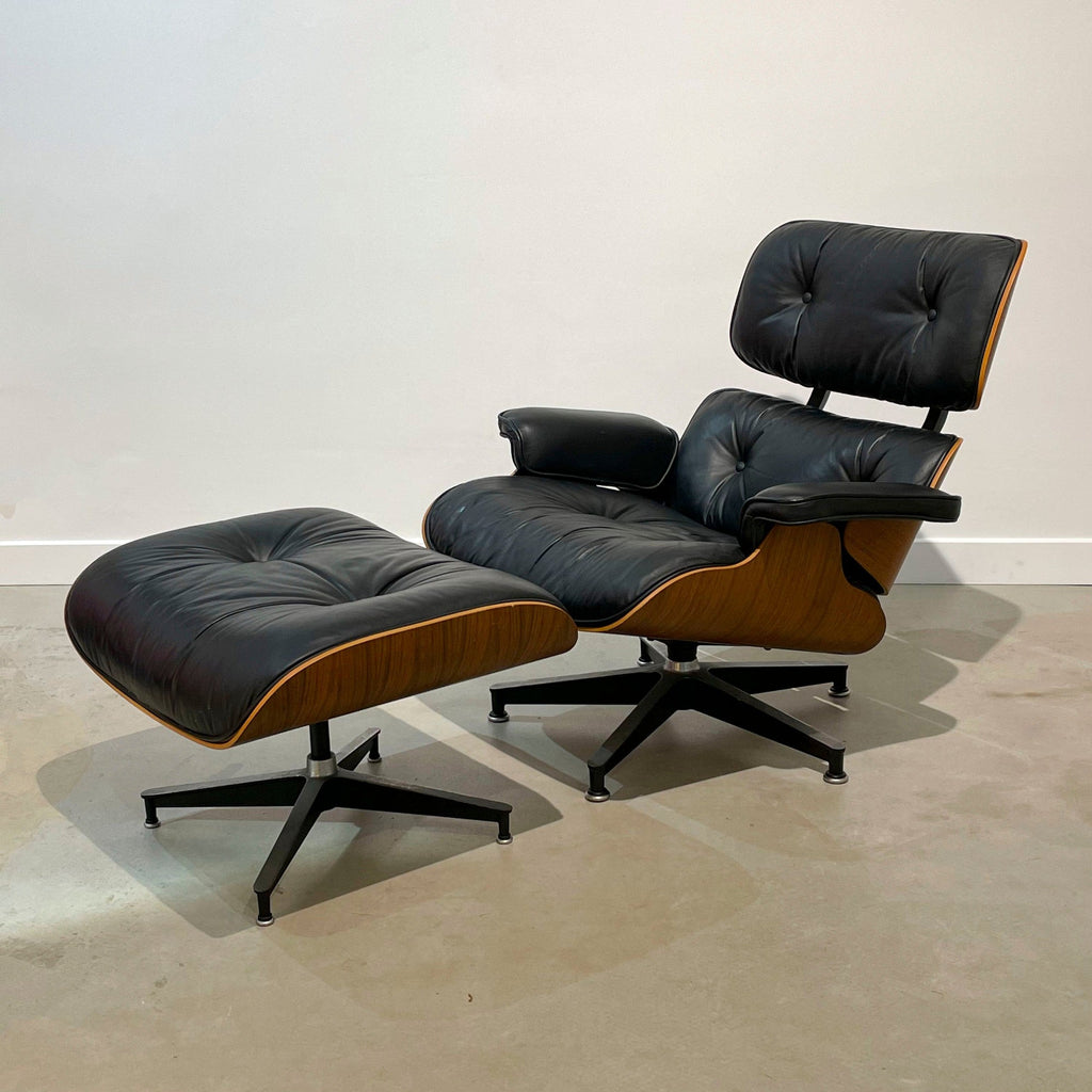Fauteuil lounge chair de Charles & Ray Eames - Herman Miller - Vintage circa 1980-The Woods Gallery
