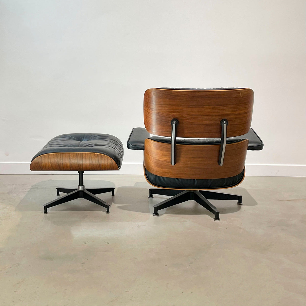 Fauteuil lounge chair de Charles &amp; Ray Eames - Herman Miller - Vintage circa 1980-The Woods Gallery
