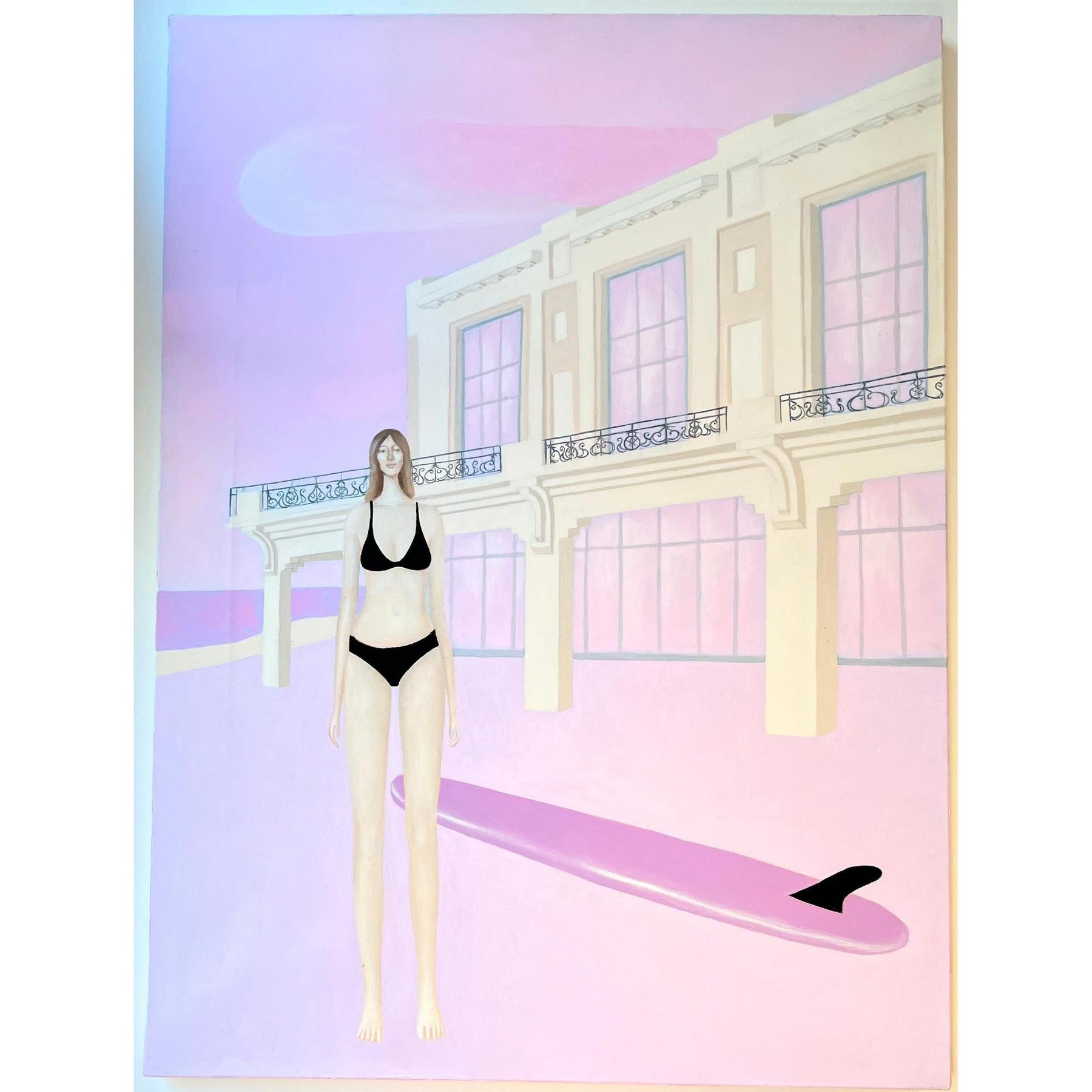 "Grande Plage" – Toile originale - Pandora Decoster-The Woods Gallery
