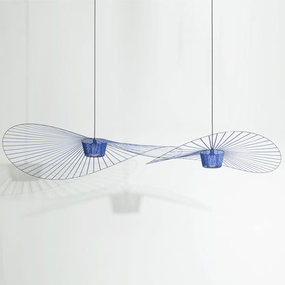 Grande Suspension Vertigo Ø200 cm de Constance Guisset - Petite Friture-Cobalt, autre vue-The Woods Gallery
