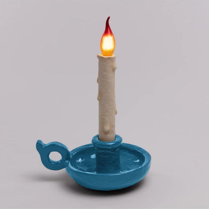 Grimm Bugia Lamp - Lampe sans fil rechargeable de Studio Job - Seletti-The Woods Gallery