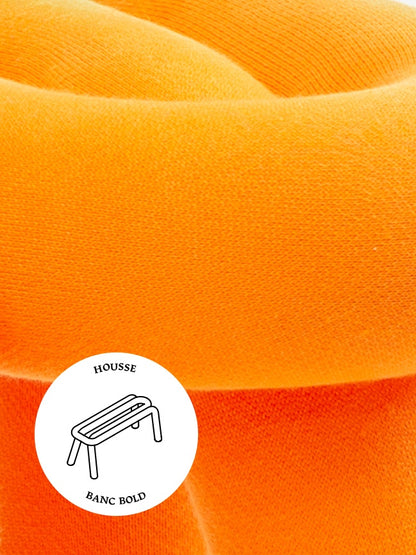 Housse de rechange pour banc Bold de Big Game - Moustache-Orange-The Woods Gallery