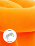 Housse de rechange pour banc Bold de Big Game - Moustache-Orange-The Woods Gallery