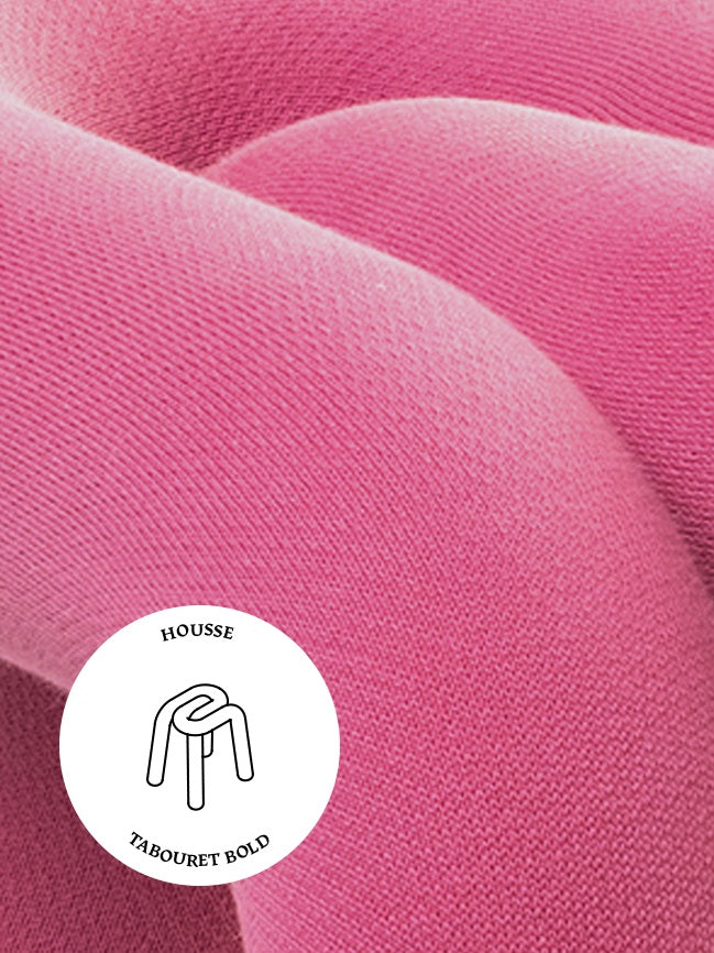 Housse de rechange pour tabouret Bold de Big Game - Moustache-Bleu Foncé-The Woods Gallery