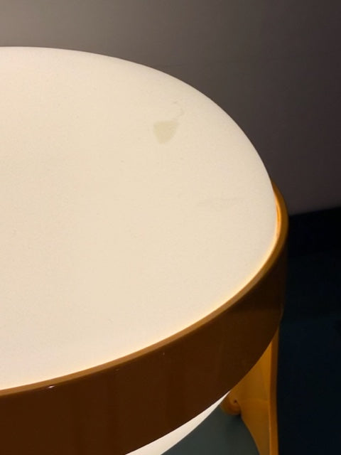 Lampe à poser KD28 jaune de Joe Colombo - Kartell - modèle d&