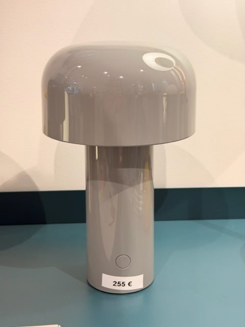 Lampe sans fil Bellhop grise de Barber &amp; Osgerby - Flos - modèle d&
