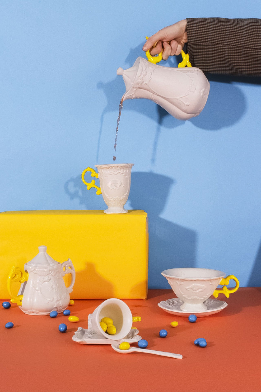 Tasse à thé I-Wares orange de Selab - Seletti-vue 2-The Woods Gallery