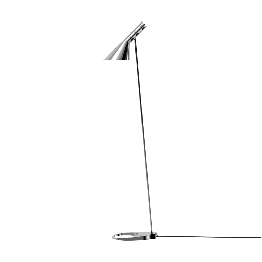 Lampadaire AJ - Louis Poulsen-Acier inoxydable poli-The Woods Gallery