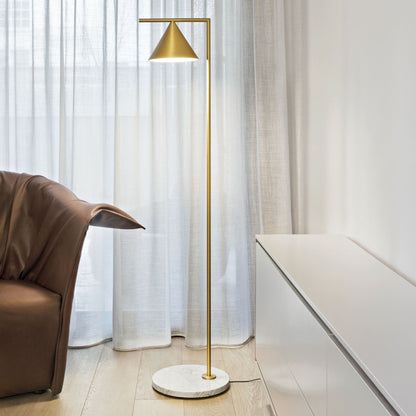Lampadaire Captain Flint de Michael Anastassiades - Flos-Noir-The Woods Gallery