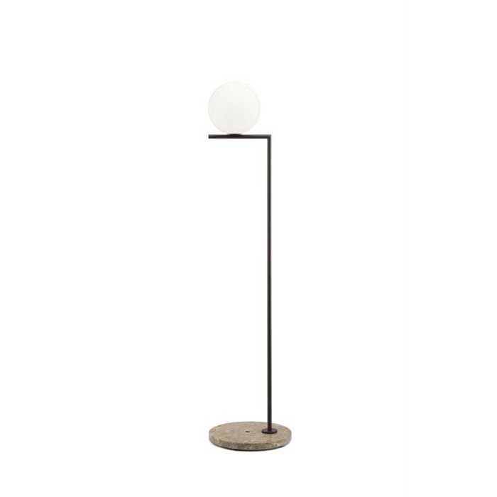 Lampadaire Extérieur IC F2 - Flos-Deep Brown / Travertino Imperiale-The Woods Gallery