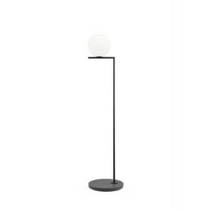 Lampadaire Extérieur IC F2 de Michael Anastassiades - Flos-Noir / Lave Noire-The Woods Gallery