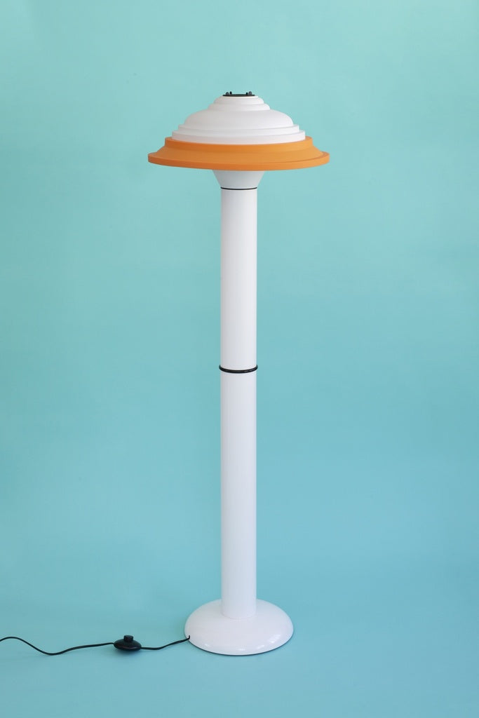 Lampadaire FL4 - George Sowden-Blanc-The Woods Gallery