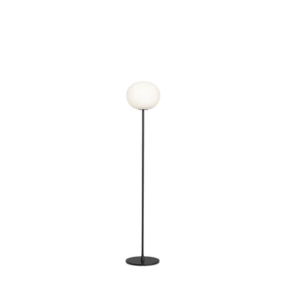 Lampadaire Glo-Ball de Jasper Morrison - Flos-Noir-Ø 33 cm, H 175 cm-The Woods Gallery
