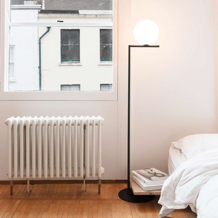 Lampadaire IC F de Michael Anastassiades - Flos-Taille 1-Chrome-The Woods Gallery