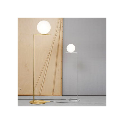 Lampadaire IC F de Michael Anastassiades - Flos-Taille 1-Chrome-The Woods Gallery