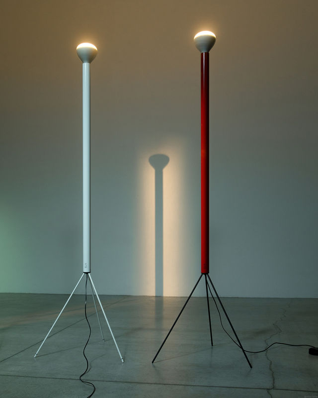 Lampadaire Luminator de Achille et Pier Giacomo Castiglioni - Flos-Jaune-The Woods Gallery