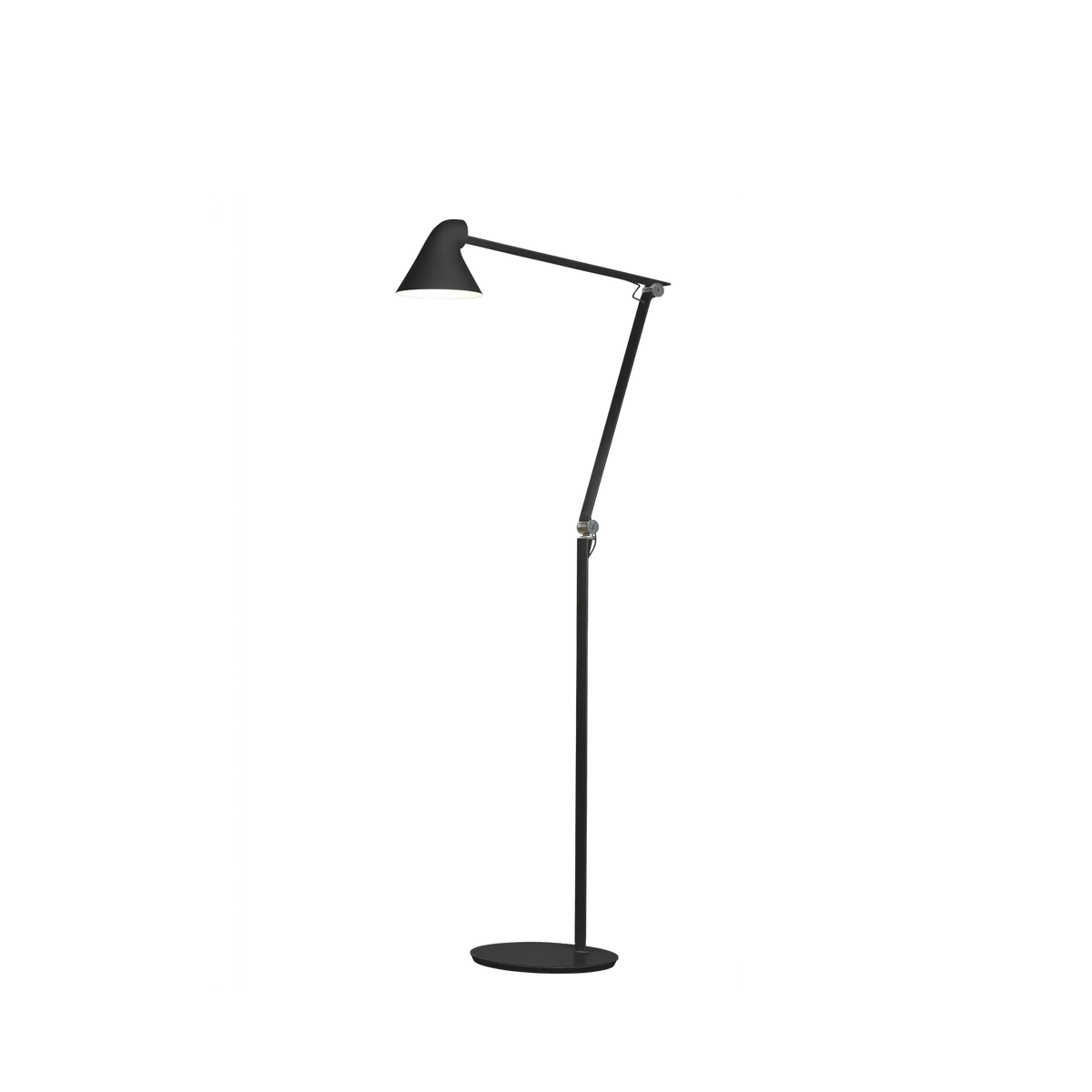 Lampadaire NJP - Louis Poulsen-Noir-LED 2700K 10W-The Woods Gallery