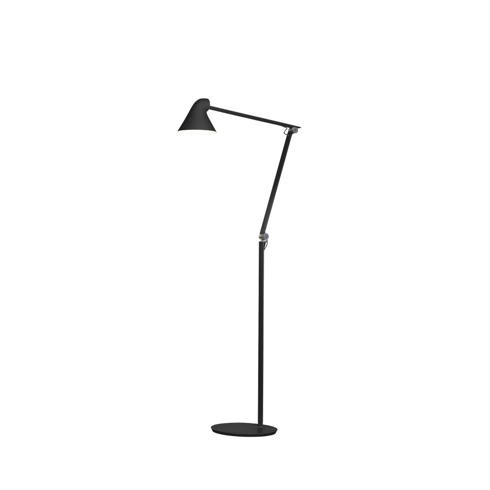 Lampadaire NJP - Louis Poulsen-Noir-The Woods Gallery