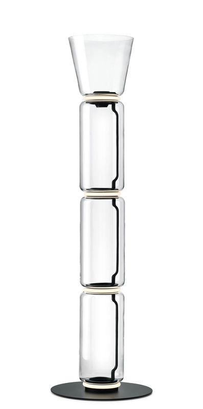 Lampadaire Noctambule Cône et Cylindre de Konstantin Grcic - Flos-Cône H 197 cm, grande base Ø 55 cm-The Woods Gallery
