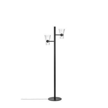 Lampadaire Nocturne de Konstantin Grcic - Flos-Cône large, noir-The Woods Gallery