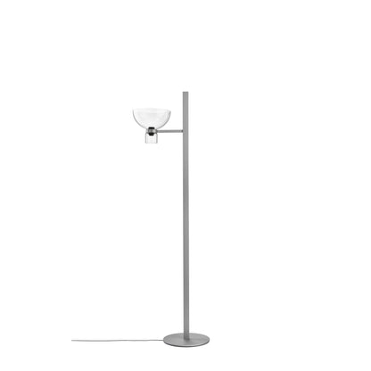 Lampadaire Nocturne de Konstantin Grcic - Flos-Coupe, argent-The Woods Gallery