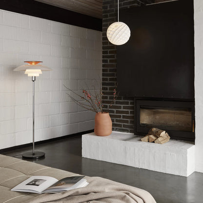 Lampadaire PH 80 - Louis Poulsen-Chromé-INTERRUPTEUR ON/OFF-The Woods Gallery